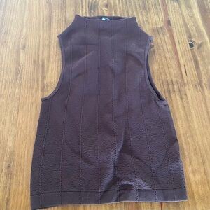 Zara High neck Crop Top